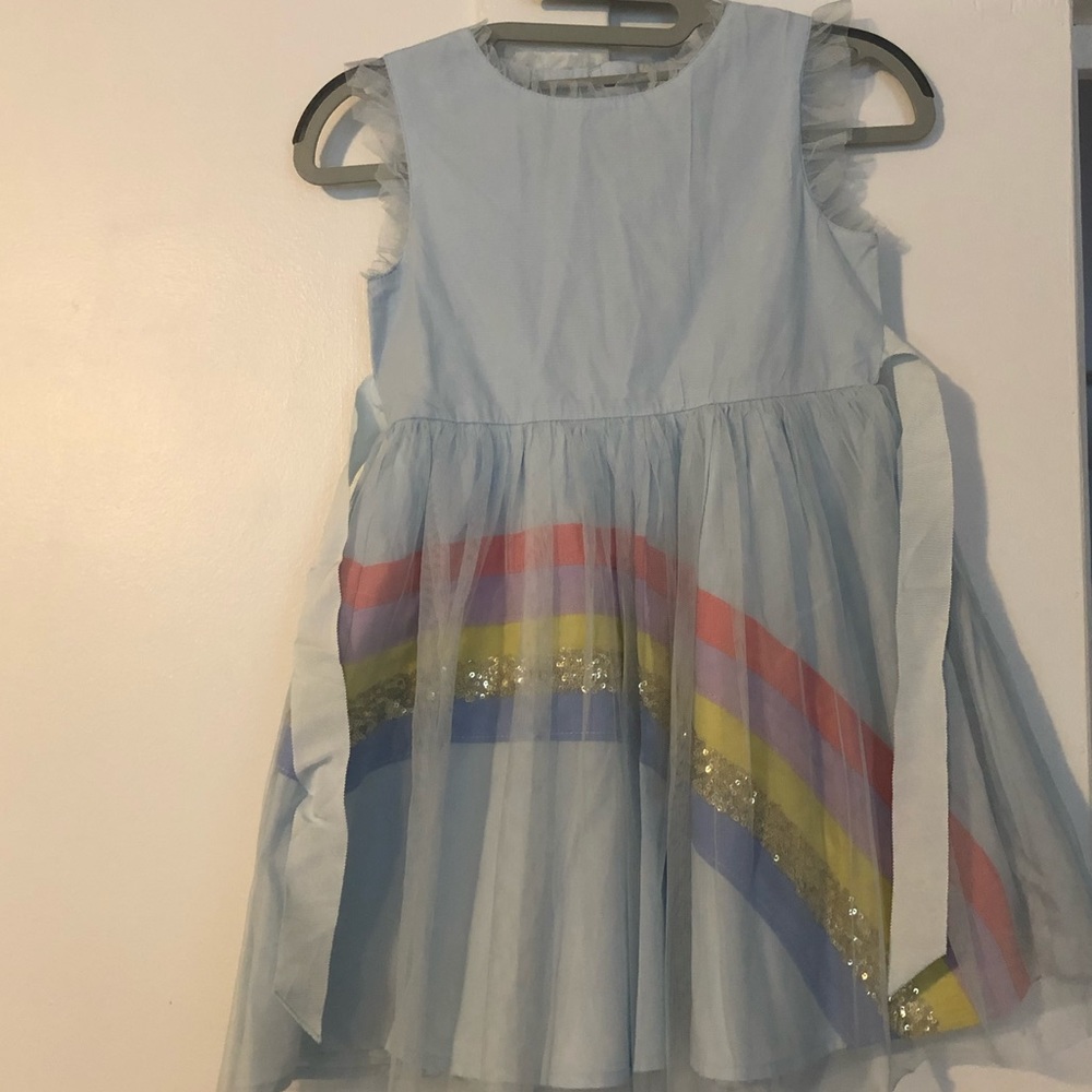 Child Boden Rainbow Dress Size 7/8